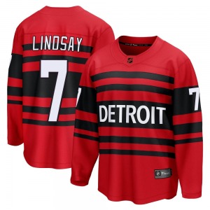 Youth Breakaway Detroit Red Wings Ted Lindsay Red Special Edition 2.0 Official Fanatics Branded Jersey