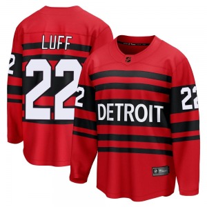 Youth Breakaway Detroit Red Wings Matt Luff Red Special Edition 2.0 Official Fanatics Branded Jersey