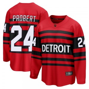 Youth Breakaway Detroit Red Wings Bob Probert Red Special Edition 2.0 Official Fanatics Branded Jersey