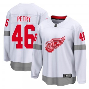 Youth Breakaway Detroit Red Wings Jeff Petry White 2020/21 Special Edition Official Fanatics Branded Jersey