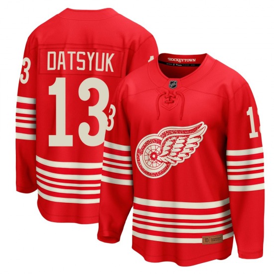 Youth Breakaway Detroit Red Wings Pavel Datsyuk Red Centennial Official Fanatics Jersey