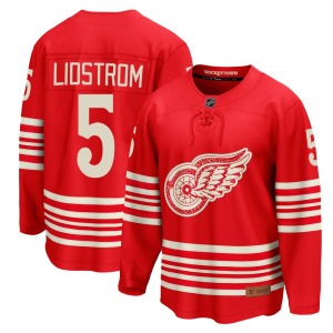 Youth Breakaway Detroit Red Wings Nicklas Lidstrom Red Centennial Official Fanatics Jersey