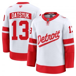 Youth Premium Detroit Red Wings Pavel Datsyuk White 2025 Stadium Series Official Fanatics Jersey